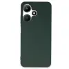 İnfinix Hot 30i Kılıf First Silikon - Koyu Yeşil