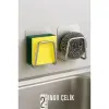 Inox Bulaşık Sübgerlik Stant- Mutfak Askısı Profesyonel 2 li SET 722043
