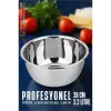 Inox Kase  - 28 Cm 3.2 Litre Karıştırma Kabı Profesyonel 304 Paslanmaz Çelik