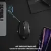 İNPHİC PM6 Kablosuz Fare Şarj Edilebilir Sessiz Kullanım 2.4G 500 mAh USB Mouse-(5775)