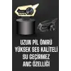 Intercom Kask Kulaklığı ANC Özelliği Yüksek Ses Kaliteli Bluetooth Kulaklık