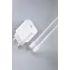 İOS Uyumlu Type-C Girişli Hızlı Şarj 15/15 Pro Max Adaptör ve Kablosu