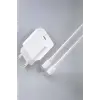 İOS Uyumlu Type-C Girişli Hızlı Şarj 15/15 Pro Max Adaptör ve Kablosu