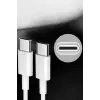 İOS Uyumlu Type-C Girişli Hızlı Şarj 15/15 Pro Max Adaptör ve Kablosu
