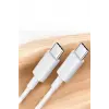 İOS Uyumlu Type-C Girişli Hızlı Şarj 15/15 Pro Max Adaptör ve Kablosu