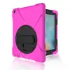 İPad 2/İPad 3/İPad 4/Shockproof 3 Katmanlı Standlı Zırh Kılıf-(5775)