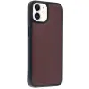 İphone 11 Kılıf Aras Deri Kapak - Bordo