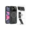 İphone 11 Kılıf Joy Lens Standlı Kapak - Kırmızı