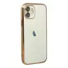 İphone 11 Kılıf  Lensli  - Gold