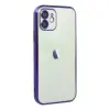 İphone 11 Kılıf  Lensli  - Mor