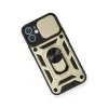İphone 11 Kılıf Pars Lens Yüzüklü  - Gold