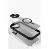 İphone 11 Kılıf Teleskop Lens Magsafe  Kapak - Siyah