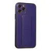 İphone 11 Pro Kılıf Co Deri Standlı Kapak - Mor