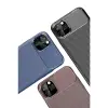 İphone 11 Pro Max Kılıf Auto Fus Karbon Kapak - Lacivert