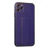 İphone 11 Pro Max Kılıf Co Deri Standlı Kapak - Mor