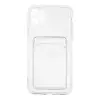 İphone 11 Pro Max Kılıf Kart Şeffaf  - Şeffaf