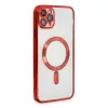 İphone 11 Pro Max Kılıf Kross Magneticsafe Kapak - Kırmızı