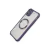 İphone 11 Pro Max Kılıf Prag Magneticsafe Kapak - Derin Mor