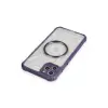 İphone 11 Pro Max Kılıf Prag Magneticsafe Kapak - Derin Mor