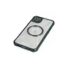 İphone 11 Pro Max Kılıf Prag Magneticsafe Kapak - Koyu Yeşil