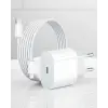 iPhone 12 11 XR XS X 8 Plus 7 20W PD Lightning Hızlı Şarj Adaptörü