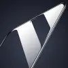 iPhone 12/12 Pro 6.1 3D Full High Aluminum Tempered Cam Ekran Koruyucu-(5775)