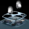 İPhone 12 3D Metal Kamera Koruyucu Metal Lens-(5775)