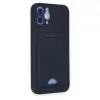 İphone 12 Kılıf Kelvin Kartvizitli  - Lacivert