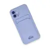 İphone 12 Kılıf Kelvin Kartvizitli  - Lila