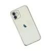 İphone 12 Kılıf  Lensli  - Gümüş