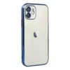 İphone 12 Kılıf  Lensli  - Lacivert