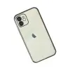 İphone 12 Kılıf  Lensli  - Siyah