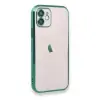 İphone 12 Kılıf  Lensli  - Yeşil