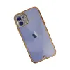 İphone 12 Kılıf Liva Taşlı  - Pembe