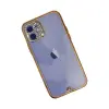 İphone 12 Kılıf Liva Taşlı  - Pembe