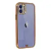 İphone 12 Kılıf Liva Taşlı  - Pembe
