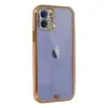 İphone 12 Kılıf Liva Taşlı  - Pembe