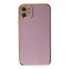İphone 12 Kılıf Volet  - Mor