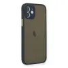 İphone 12 Mini Kılıf Montreal  Kapak - Lacivert