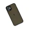 İphone 12 Mini Kılıf Montreal  Kapak - Siyah