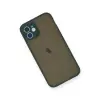 İphone 12 Mini Kılıf Montreal  Kapak - Yeşil
