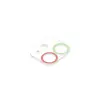 İphone 12 Mini Renkli Kamera Lens Koruma Cam - Yeşil-pembe