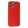 İphone 12 Pro Kılıf Co Karbon  - Kırmızı