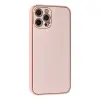 İphone 12 Pro Kılıf Co Karbon  - Pembe