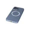 İphone 12 Pro Kılıf Jack Magneticsafe Lens  - Sierra Blue
