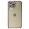 İphone 12 Pro Kılıf Joke Taşlı  - Mor