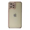 İphone 12 Pro Kılıf Joke Taşlı  - Pembe