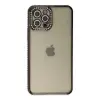 İphone 12 Pro Kılıf Joke Taşlı  - Siyah