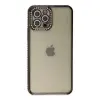 İphone 12 Pro Kılıf Joke Taşlı  - Siyah