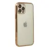 İphone 12 Pro Kılıf  Lensli  - Gold